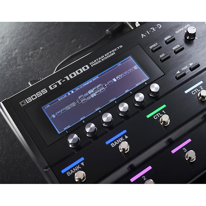 Процессор эффектов Boss GT-1000 Black - рис.4