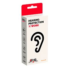 Беруши Dynamic Ear Company Crescendo Work Eco Box Red