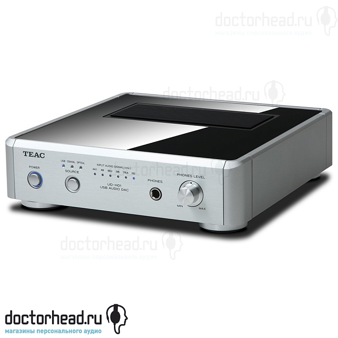 Усилитель для наушников с ЦАП TEAC UD-H01 Silver - рис.1