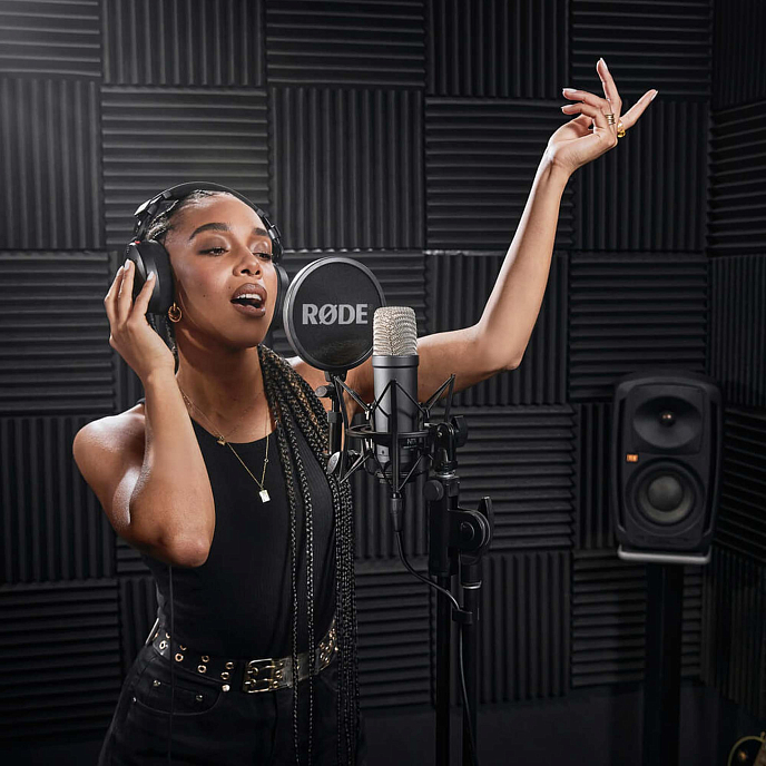 Микрофон студийный RODE NT1 Signature Purple - рис.1