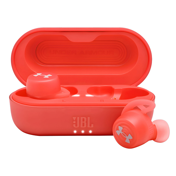 Беспроводные наушники JBL Under Armour True Wireless Streak Red - рис.0