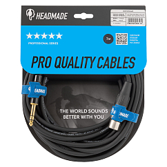 Кабель HeadMade Pro XLR-F - 6.3 stereo 7m