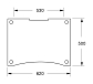 Стойка для Hi-Fi Creaktiv Little Reference 1-3 Black - рис.1
