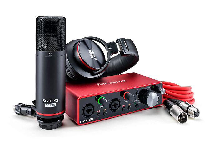 Комплект FOCUSRITE Scarlett Studio 2i2 3rd Gen - рис.4