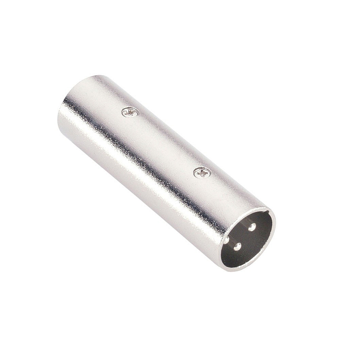 Переходник Adam Hall 7861 Silver XLR - XLR - рис.0