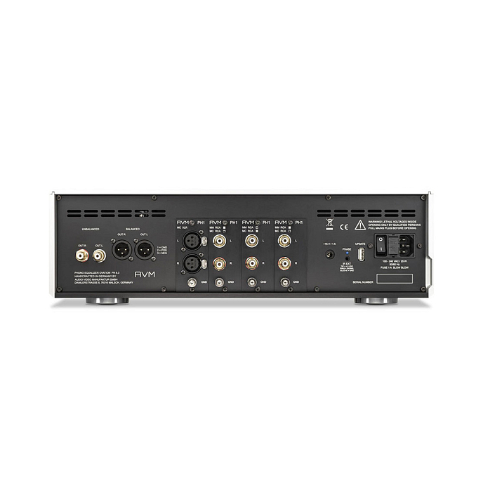 Фонокорректор AVM Audio PH 6.3 Black - рис.1