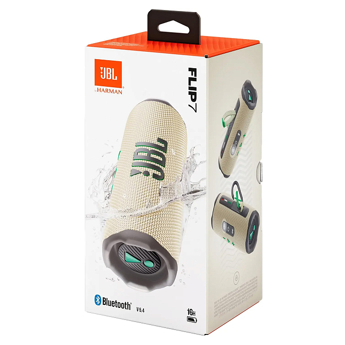 Беспроводная акустика JBL Flip 7 Sand - рис.11