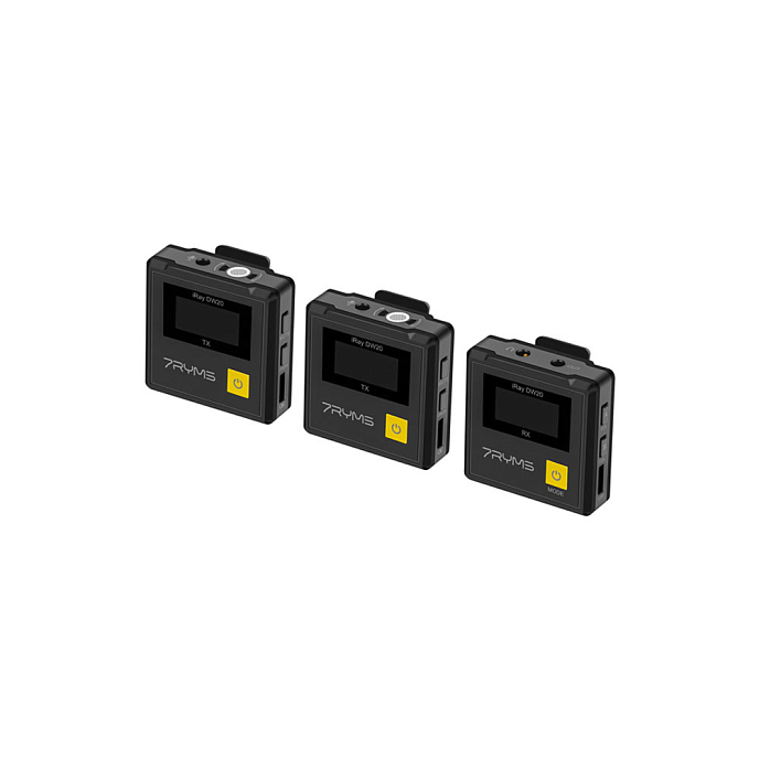 Микрофон беспроводной 7Ryms iRay DW20 A Black - рис.0