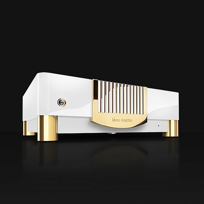 Усилитель мощности MBL N15 Mono Power Amplifier Piano White Gold - рис.1
