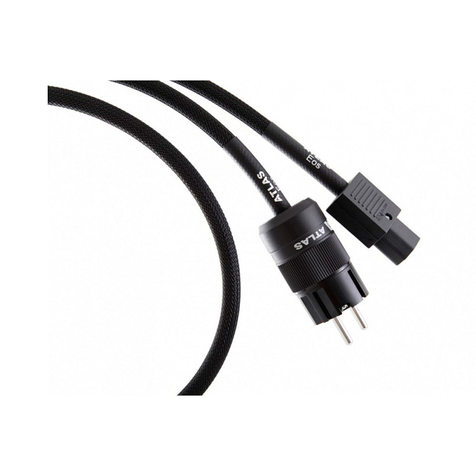 Кабель Atlas Eos 2.0 Rhodium Schuko-IEC C13 2.0 m - рис.0