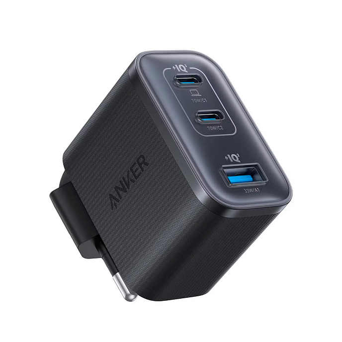 Сетевое зарядное устройство Anker Nano Charger 2C1A 70W Black - рис.1