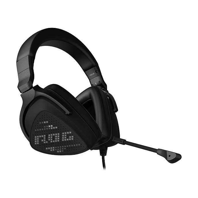 Игровая гарнитура Asus ROG Delta S Animate Black - рис.4