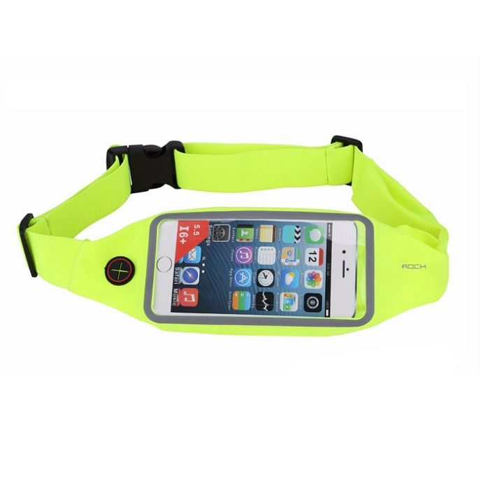 Сумка для смартфонов Rock Universal Running Belt Green - рис.1