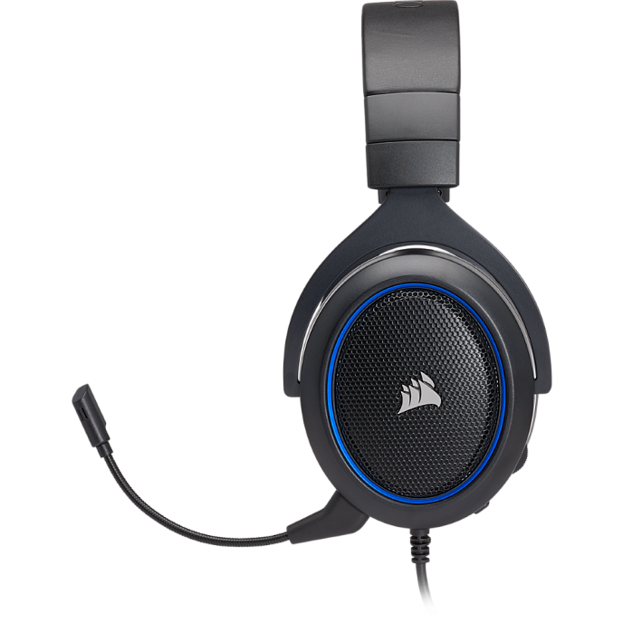 Игровая гарнитура Corsair Gaming HS50 Stereo Blue - рис.6