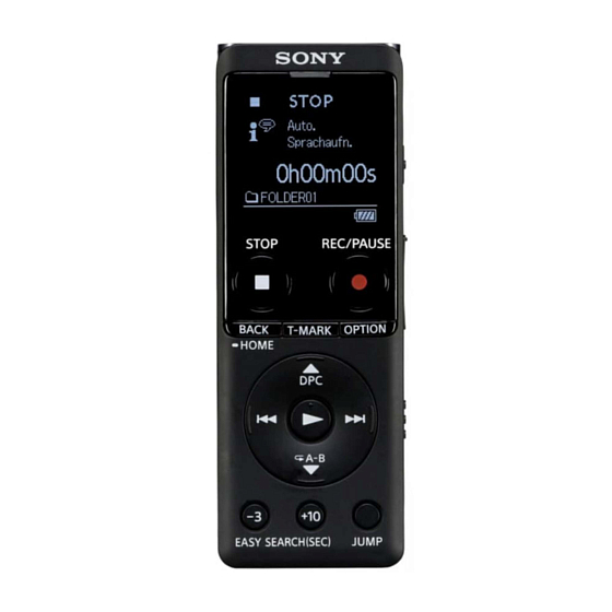 Диктофон Sony ICD-UX570F Black - рис.0