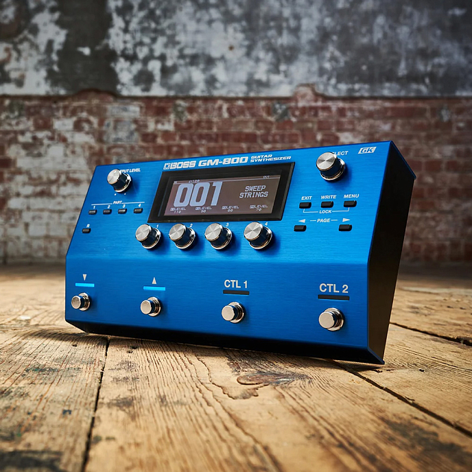 Процессор эффектов Boss GM-800 Blue - рис.7