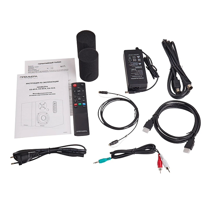 Полочная акустика Premiera ES-701A Black - рис.8