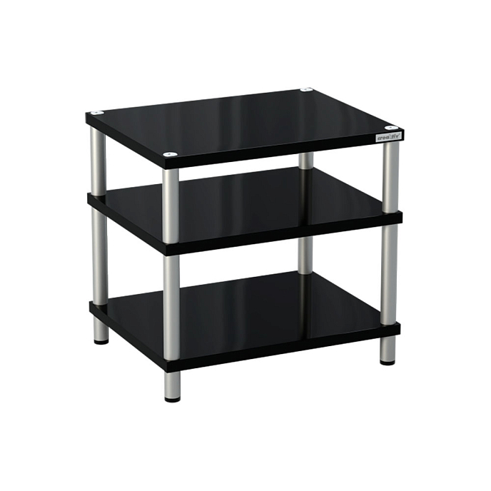 Стойка для Hi-Fi Creaktiv Trend 1-3 Highgloss Black - рис.0