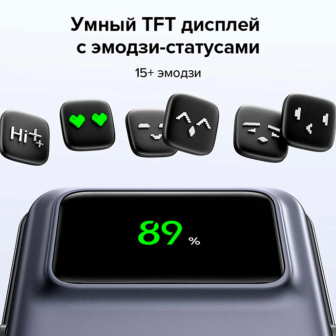 Портативный аккумулятор UGREEN PB571 UNO 5000mAh MIni Magnetic Wireless 20W Grey - рис.4