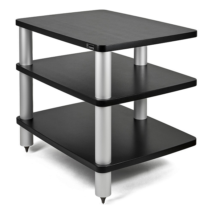 Стойка для Hi-Fi Radiotehnika Gorizont Three (225+400) Black Silver - рис.1