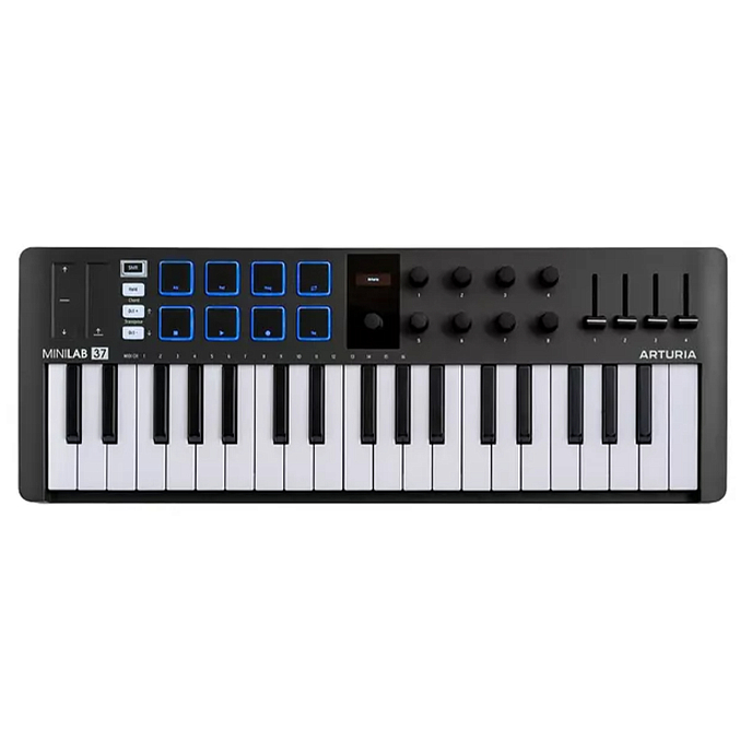 MIDI-клавиатура Arturia MiniLAB 37 Black - рис.0