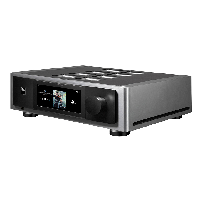 Сетевой аудиоплеер NAD M66 Silver Black - рис.2