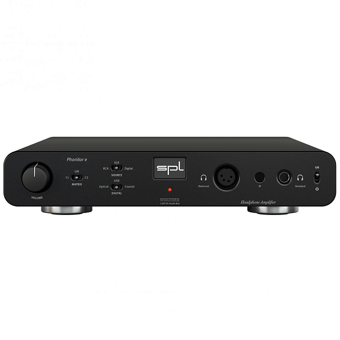 Усилитель для наушников с ЦАП SPL Phonitor E + DAC768xs Black - рис.0