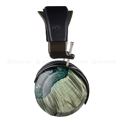 Наушники полноразмерные ZMF Atrium Closed LTD Green Ish Steel 4-pin xlr ofc cable + 6.35mm