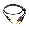Klotz KY1-150 6.3 mm - 2 x 6.3 mm 1.5m