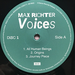 Пластинка Max Richter ‎– Voices LP