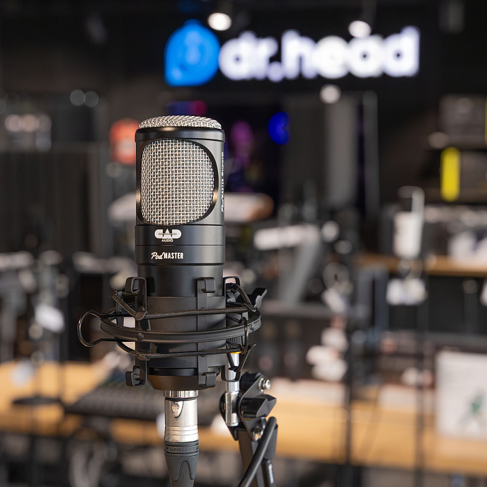 Микрофон для стриминга и игр CAD PM1200 PodMaster SuperD Pro Black - рис.10