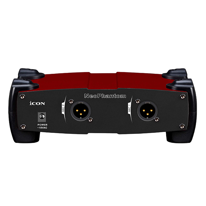 Блок питания iCON Neo Phantom Black Red - рис.1