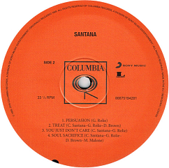 Виниловая пластинка Santana - Santana