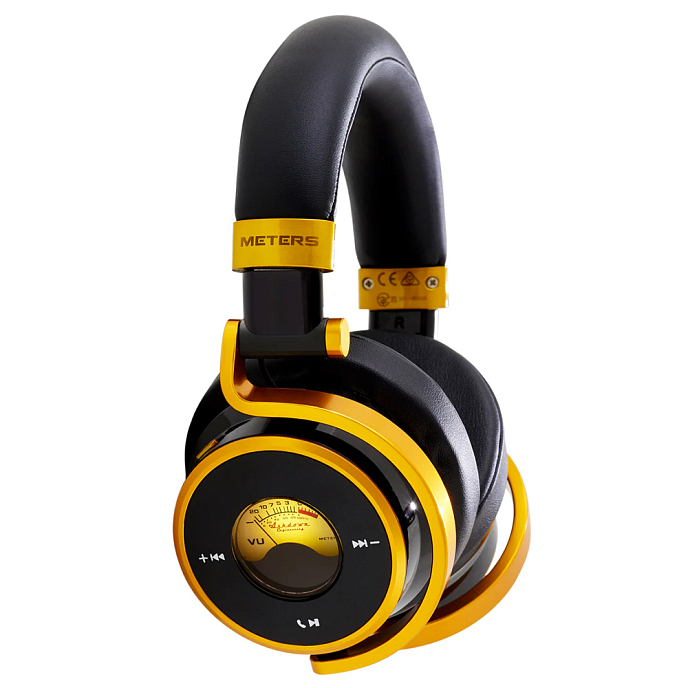 Беспроводные наушники Meters OV-1-B Jamaica Black Yellow - рис.0