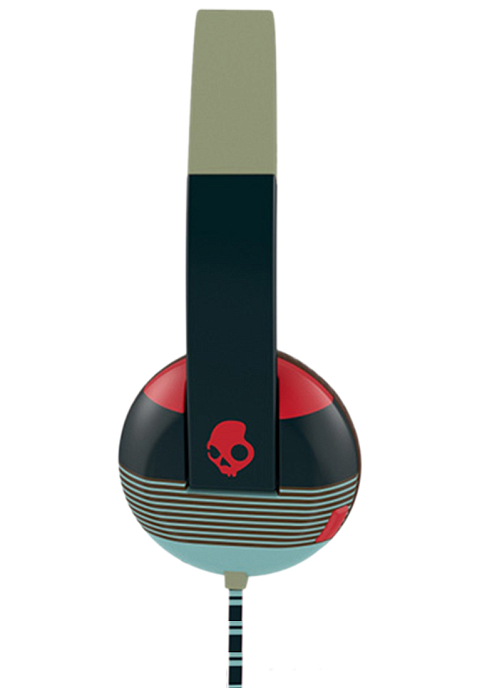 Наушники Skullcandy Uproar Stripes Navy Red - рис.2