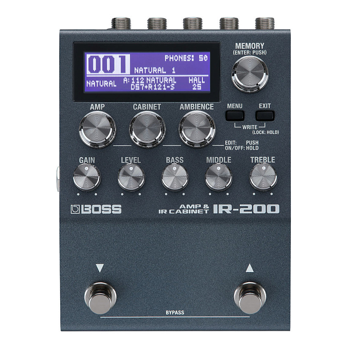 Процессор эффектов Boss IR-200 Black - рис.0
