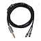 HeadMade IEM 2-pin to Multi-Plug 5 in 1 Black 1.2m