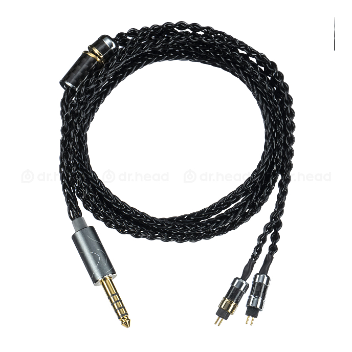 Кабель HeadMade IEM 2-pin to Multi-Plug 5 in 1 Black 1.2m - рис.0