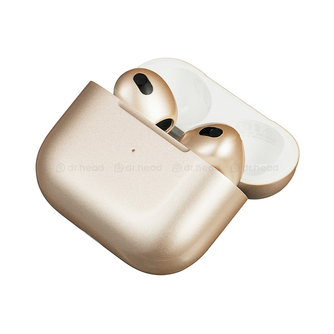 Беспроводные наушники Apple AirPods 3rd White Gold Gloss - рис.4