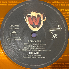 Виниловая пластинка The Who - A Quick One - (RSD26) Transparent Green & Orange 2LP