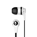 Наушники Skullcandy INK'D with MIC WHITE/BLACK - рис.0