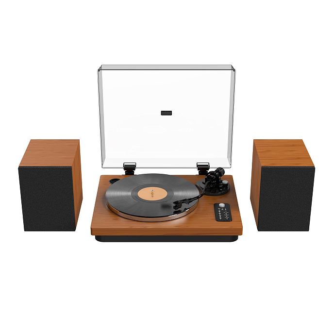 Проигрыватель винила Alive Audio SYMPHONY Dark Wood - рис.0