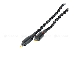 Кабель HeadMade IEM 2-pin - 2.5mm Black 1.2m