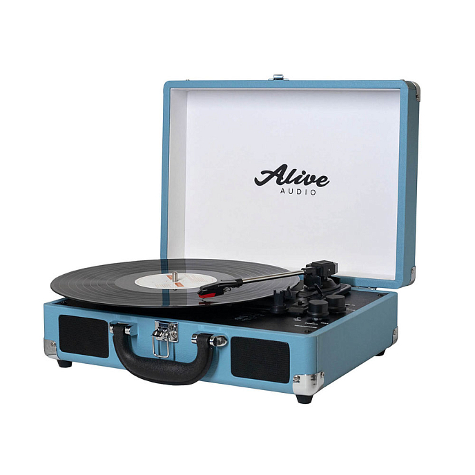 Проигрыватель винила Alive Audio GLAM aqua проигрыватель винила_OpenBox - рис.1