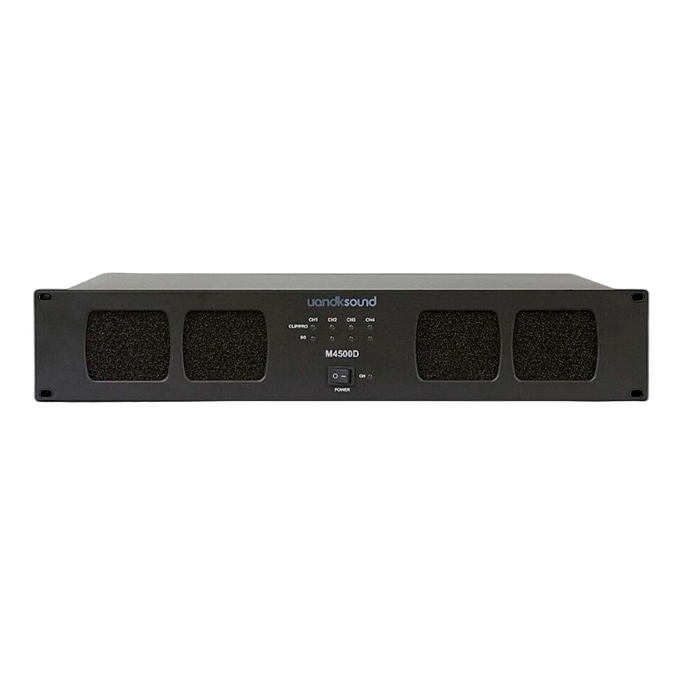 Усилитель мощности UandKSound M4500D Black - рис.0