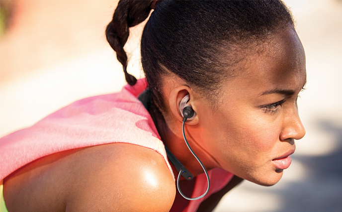 Беспроводные наушники JBL Reflect Fit Blue - рис.7