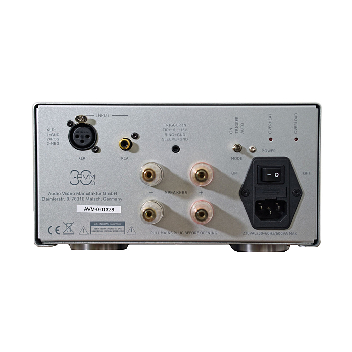 Усилитель мощности AVM Audio MA 30.3 Black - рис.3