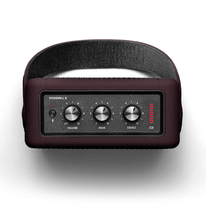 Портативная колонка Marshall Stockwell II Burgundy - рис.2