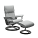Кресло для прослушивания Stressless Admiral M Signature Paloma Misty Grey Grey-Alu - рис.0