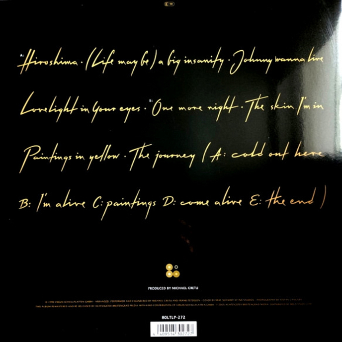 Виниловая пластинка Sandra - Paintings In Yellow LP - рис.2